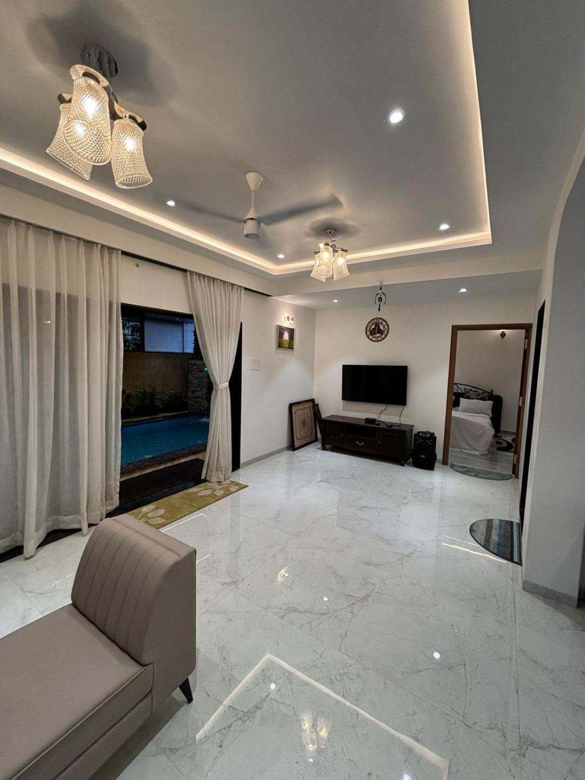 Ll Golden Leaf Ll 3Bhk Ll Ac Ll Villa Lonavala Exteriör bild